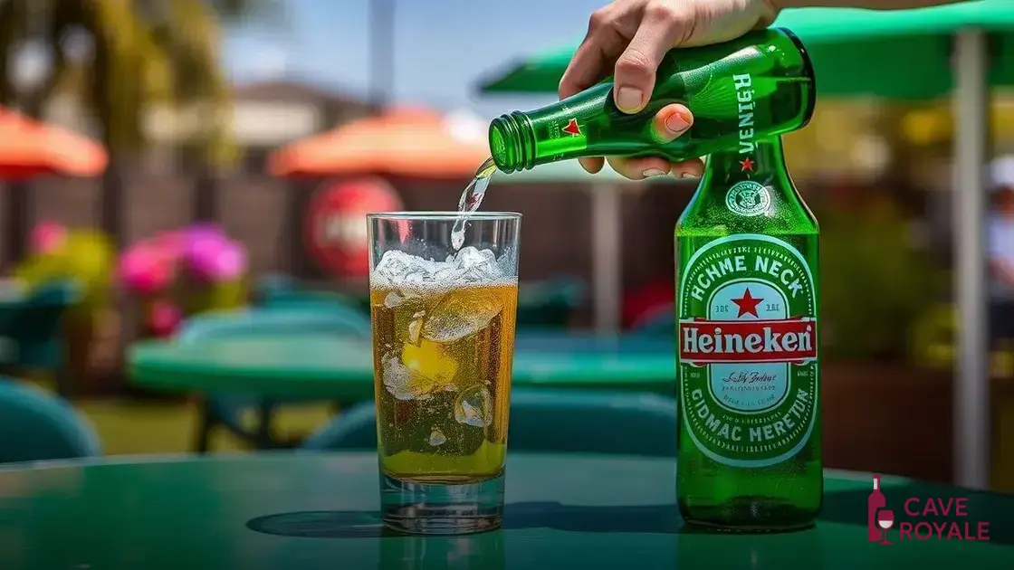 Dicas para servir Heineken Long Neck