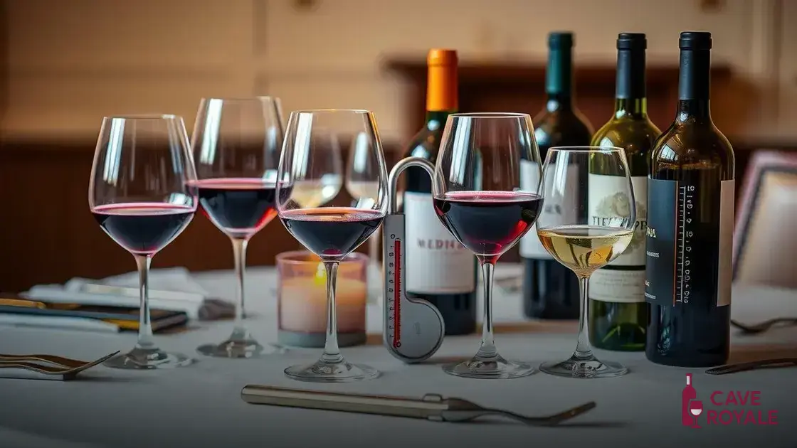 Dicas para servir o vinho na temperatura ideal