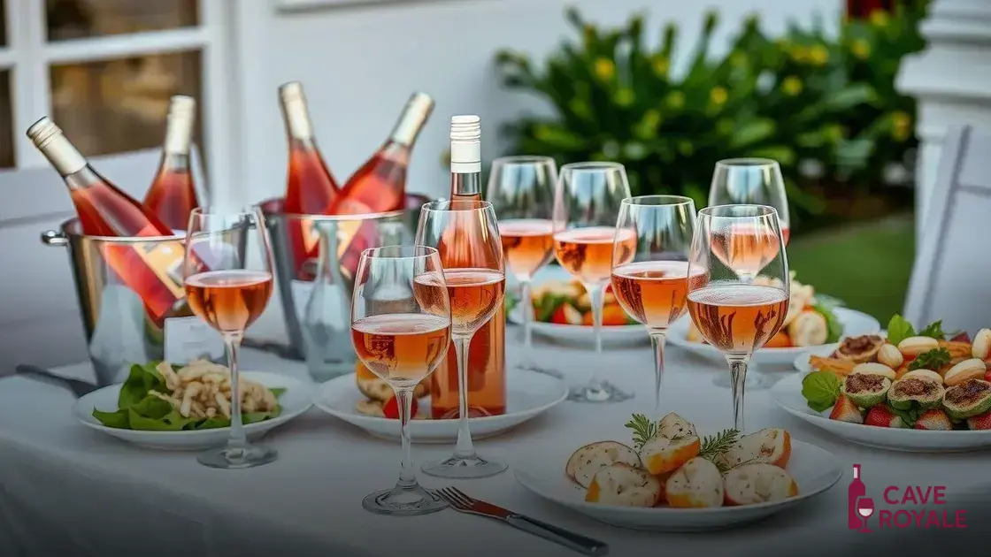 Dicas para servir o vinho rosé