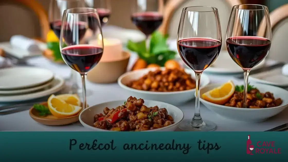 Dicas práticas para servir feijoada com vinho