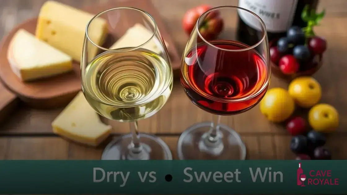 Diferenças entre vinhos secos e doces