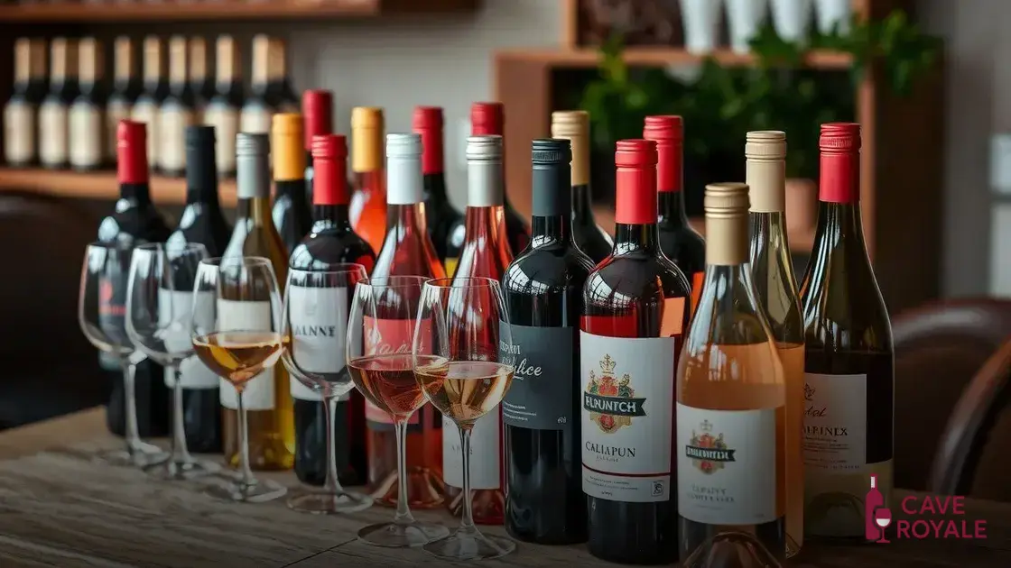 Entenda os diferentes tipos de vinho