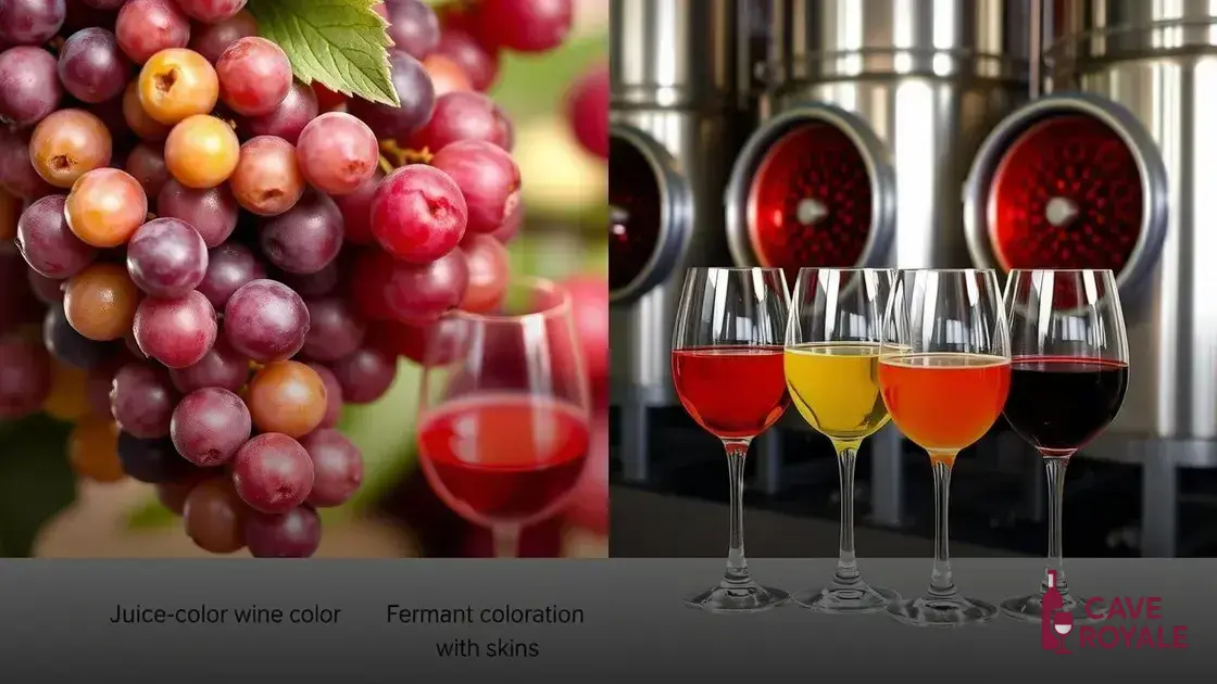 entendendo a formação das cores do vinho