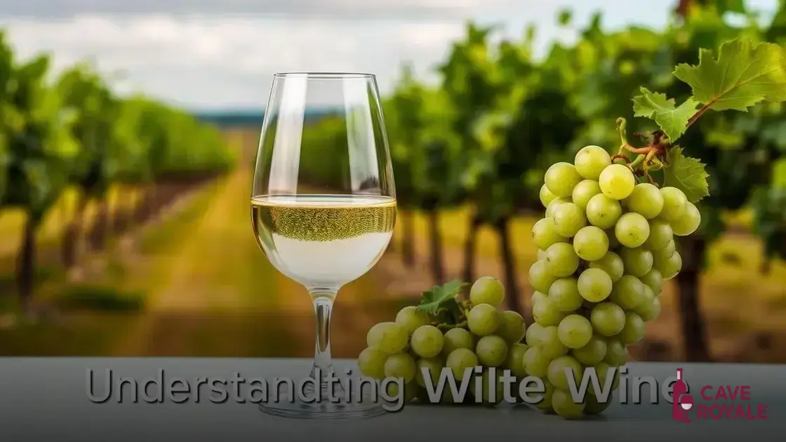 Entendendo o vinho branco