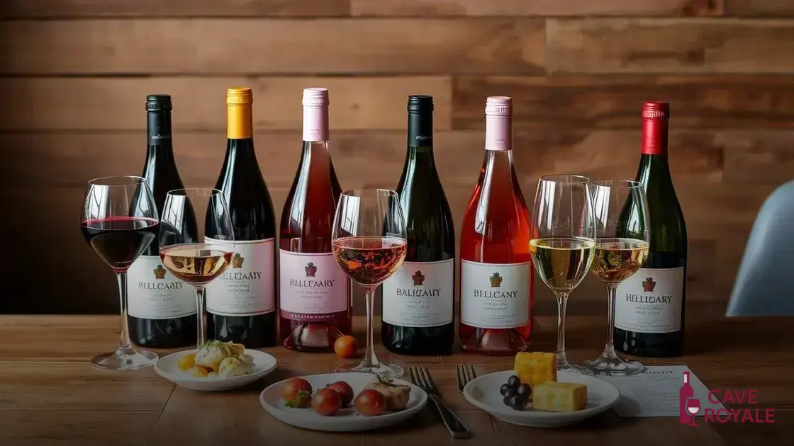 Entendendo os diferentes tipos de vinho