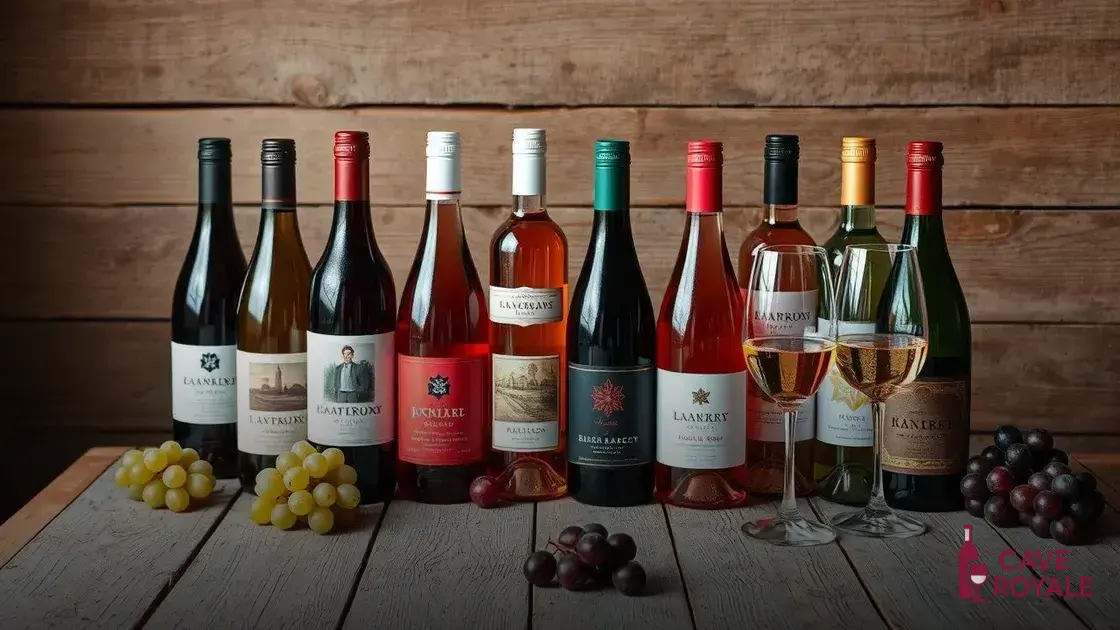 Entendendo os diferentes tipos de vinho