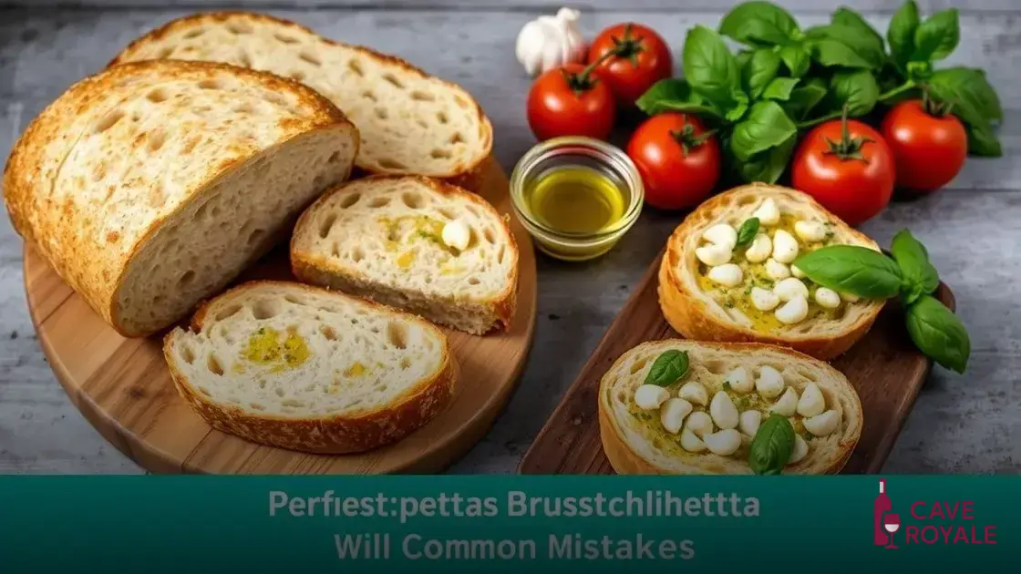 Erros comuns ao preparar bruschettas e como evitá-los