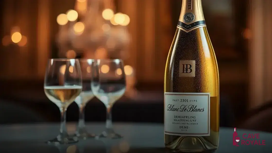 Espumante Francês Blanc De Blancs Demi-Sec