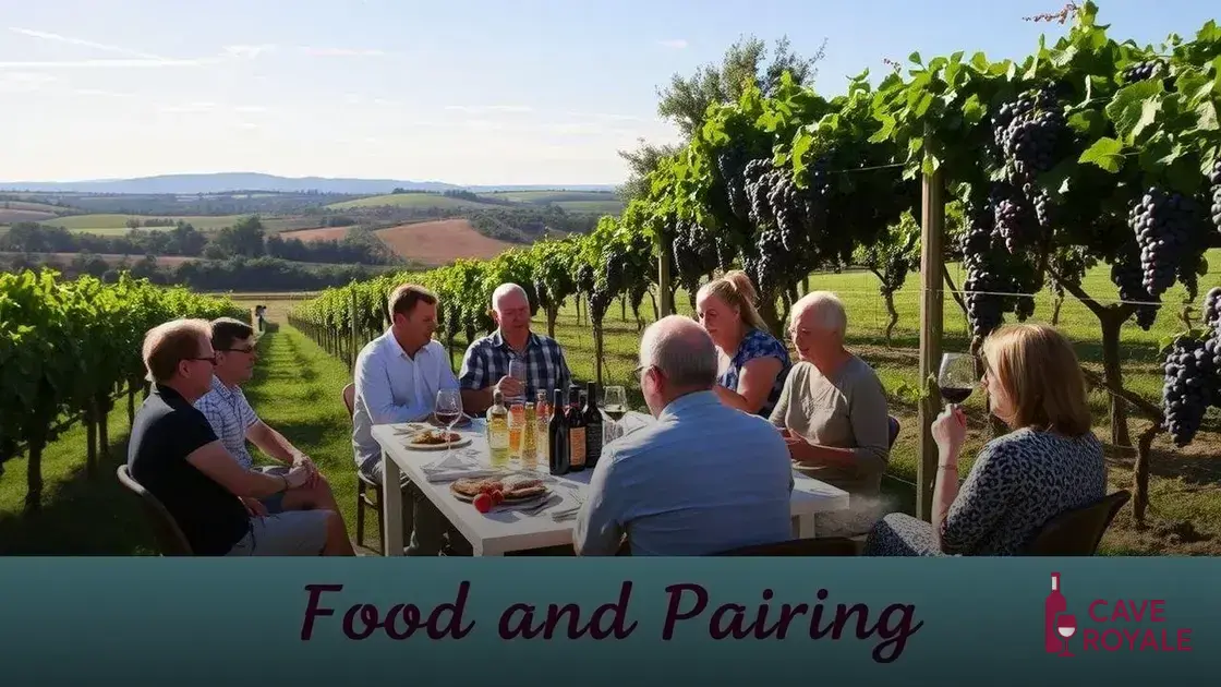 Experiências gastronômicas em vinícolas durante o cicloturismo