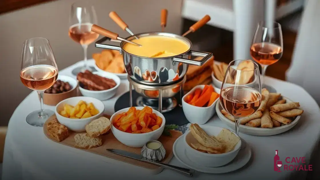 Fondues e vinho rosé: aposte nessa combinação