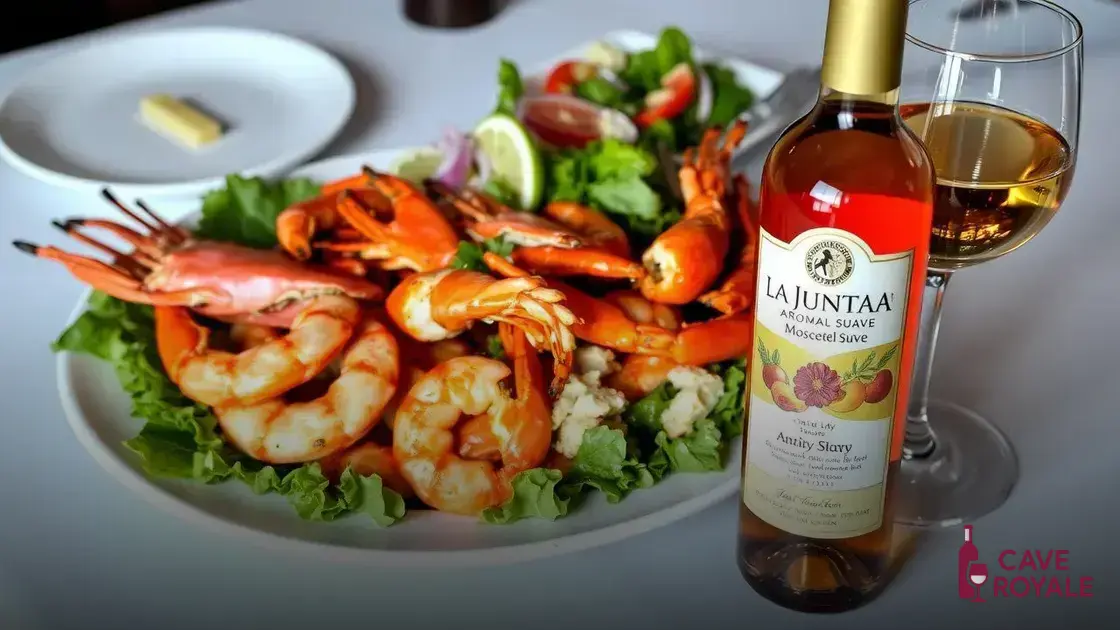 Harmonização com pratos de frutos do mar