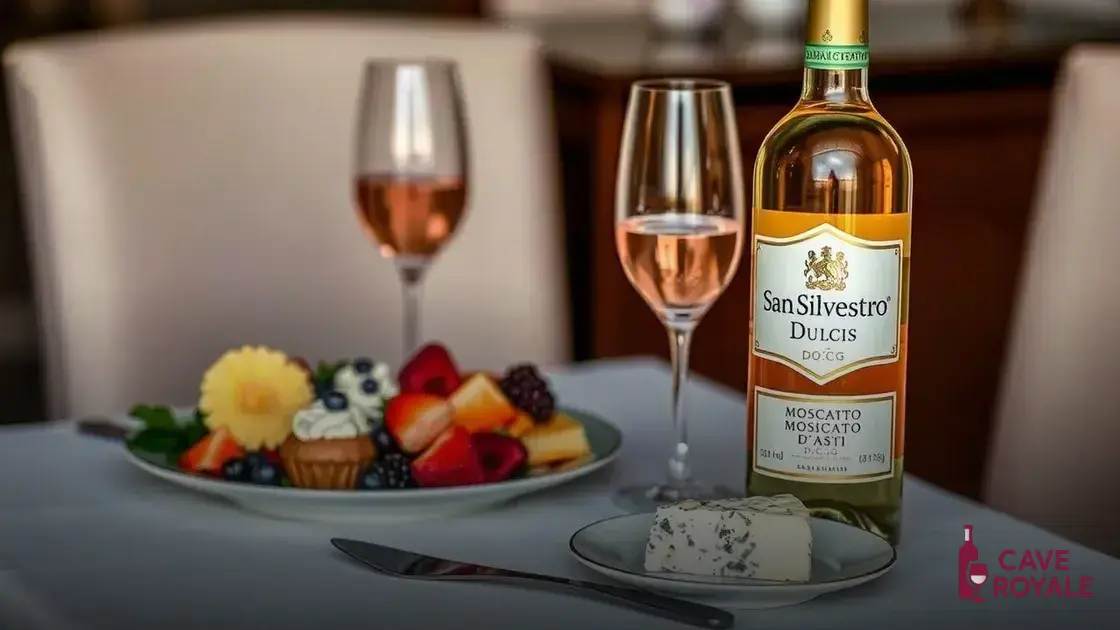 Harmonização com pratos e sobremesas