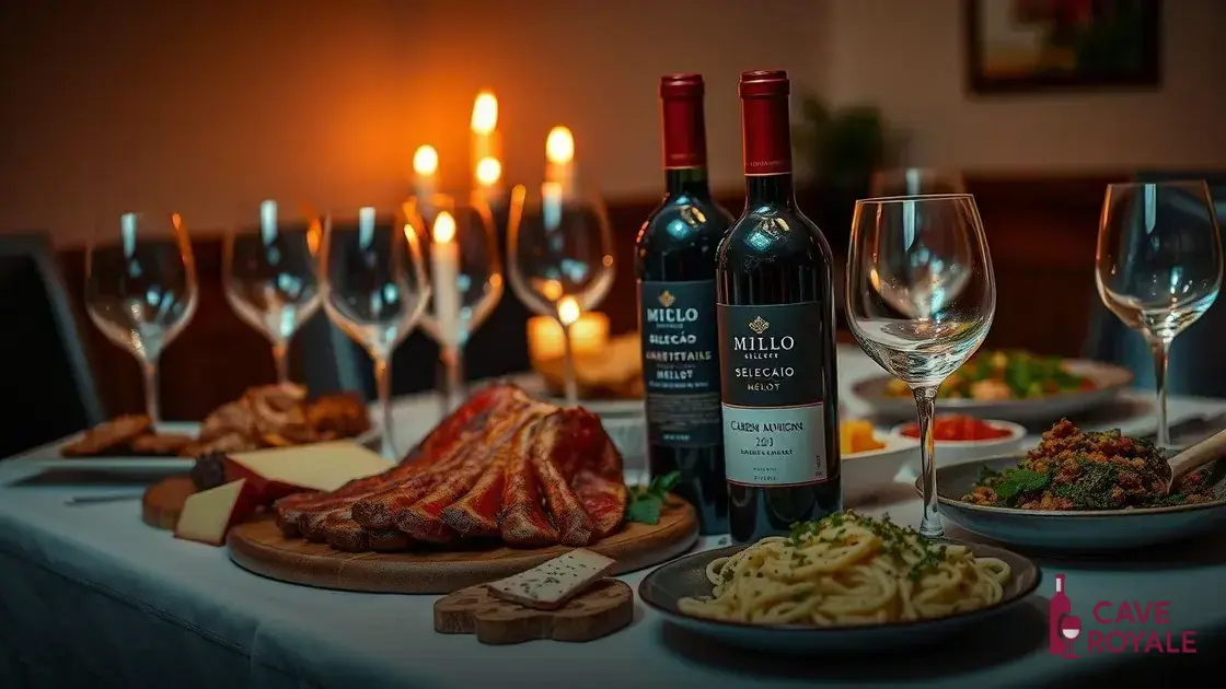 Harmonização de pratos com o vinho Miolo