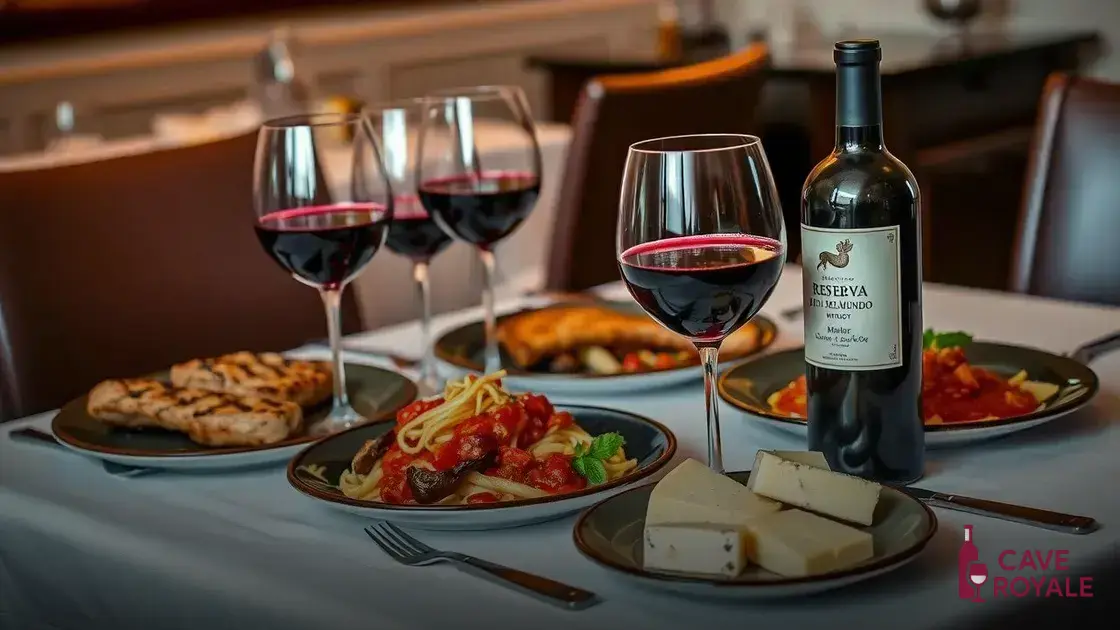 Harmonização de pratos com Reserva Del Fin Del Mundo Merlot
