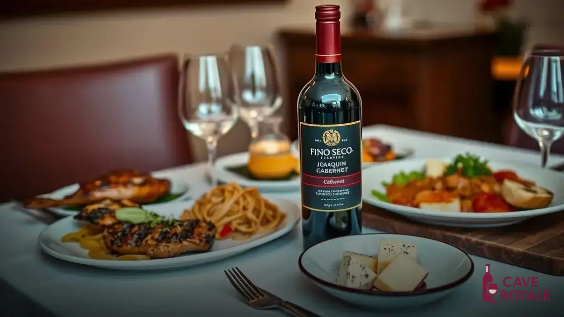 Harmonização de sabores com esse vinho