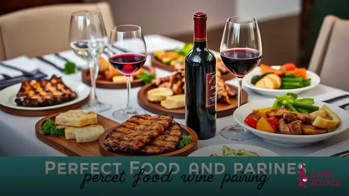 Harmonização de vinhos tintos com alimentos