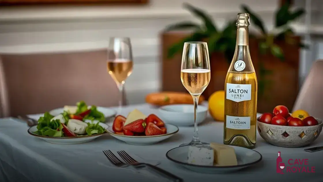 Harmonização do vinho frisante