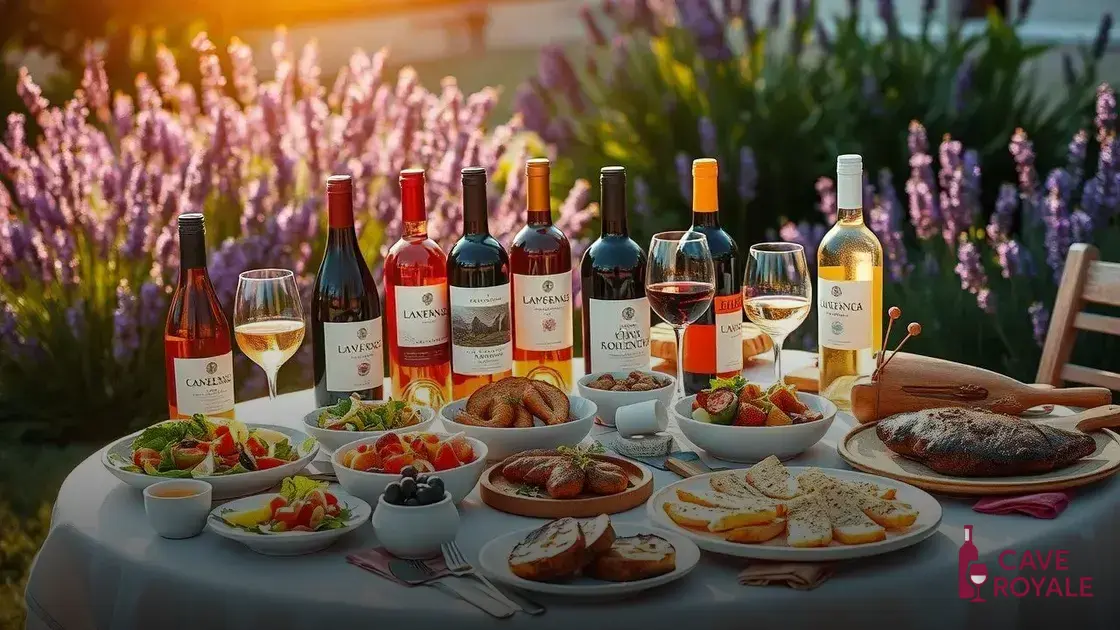 Harmonização dos vinhos de Provence com pratos