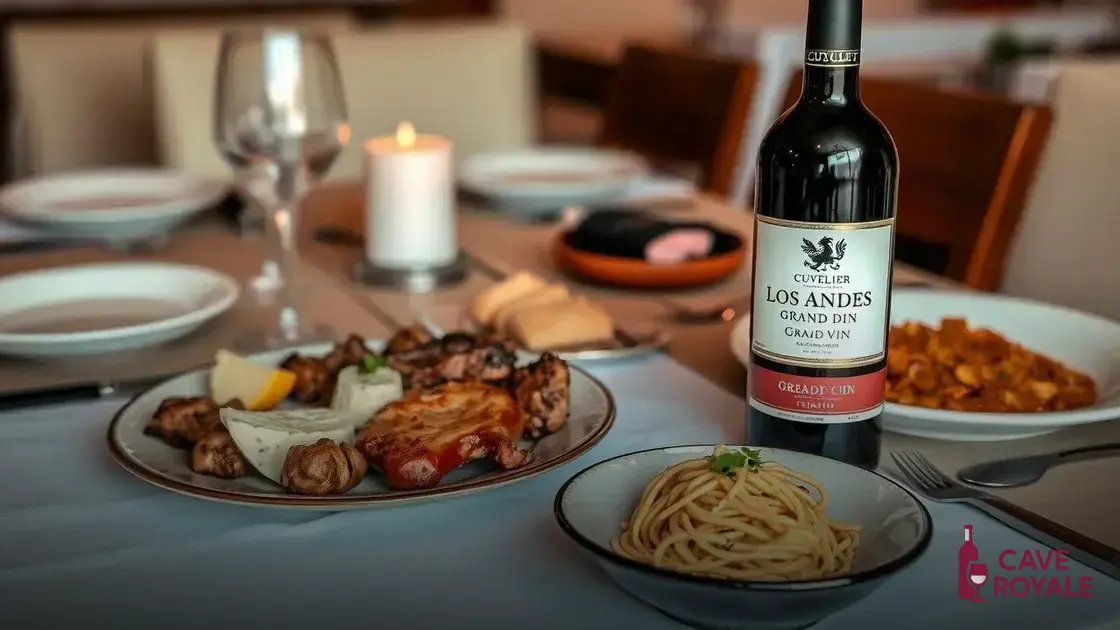 harmonizacao-ideal-para-este-tinto Vinho Tinto Argentino Cuvelier Los Andes Grand Vin 1,5L