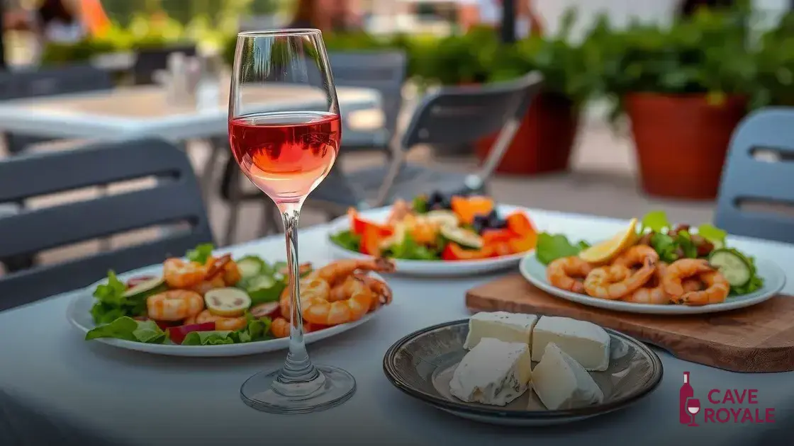 Harmonização ideal para o Abanico Rosé