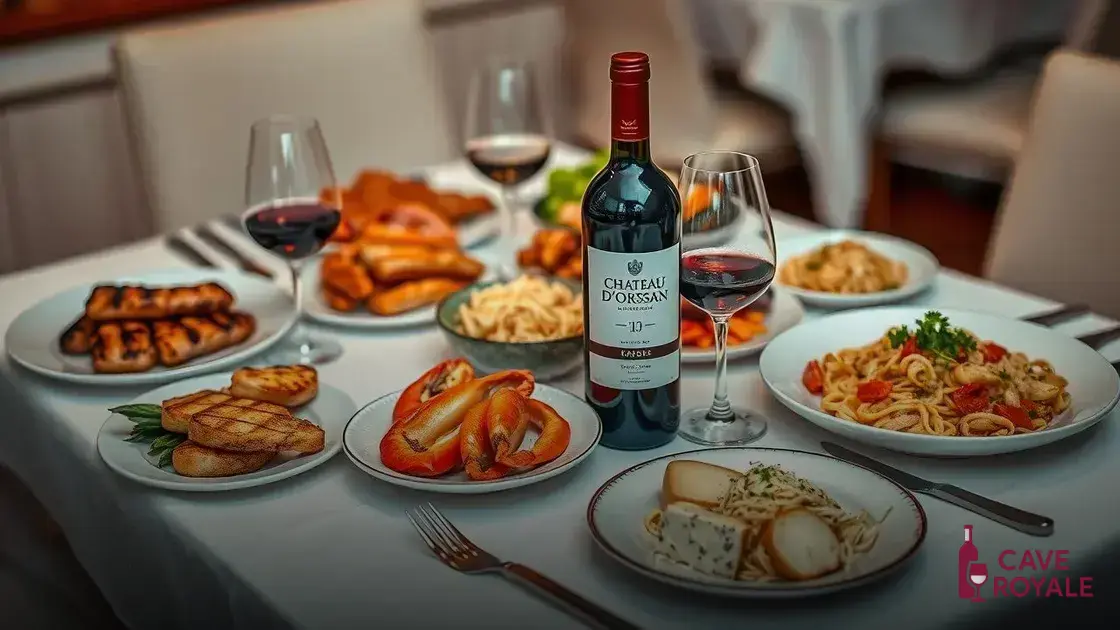 harmonizacao-ideal-para-o-chateau-dorsan Vinho Francês Château D’orsan Côtes Du Rhône A.O.C.