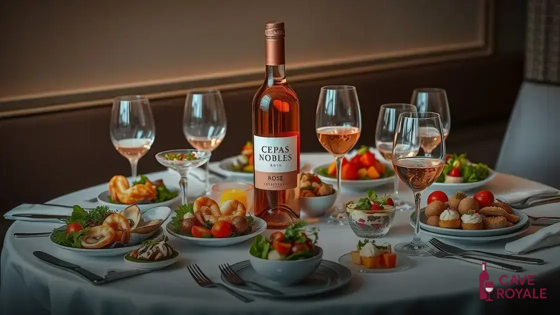 Harmonização: o que acompanhar com cepas nobles reservado rosé
