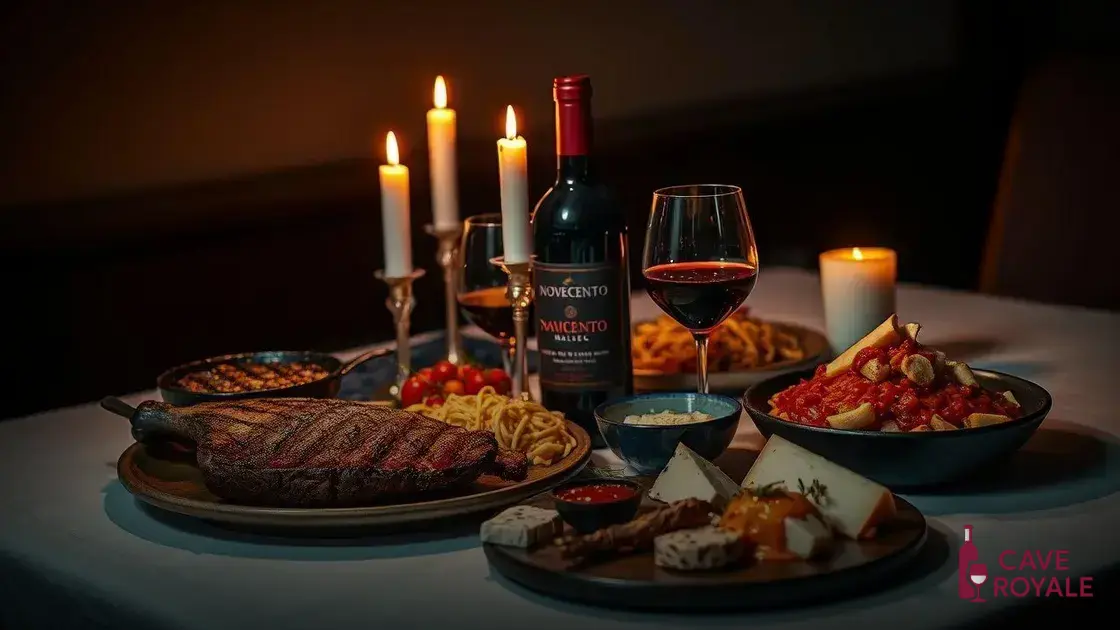 Harmonização: o que acompanhar com este vinho