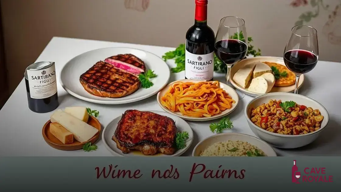 Harmonização: o que comer com Sartirano Figli Piemonte?