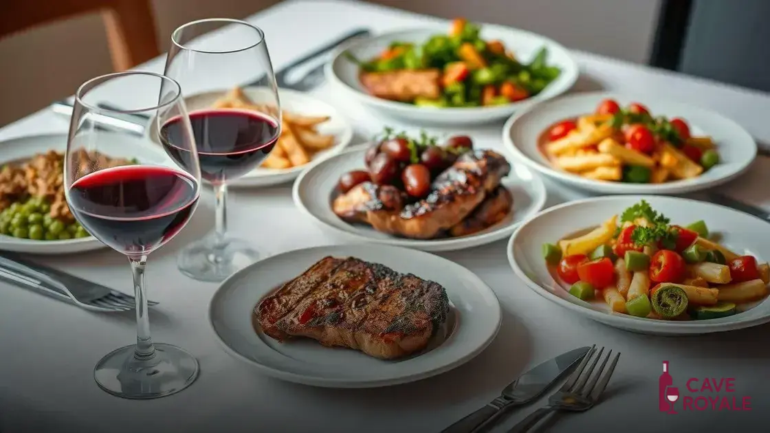 Harmonização perfeita com alimentos