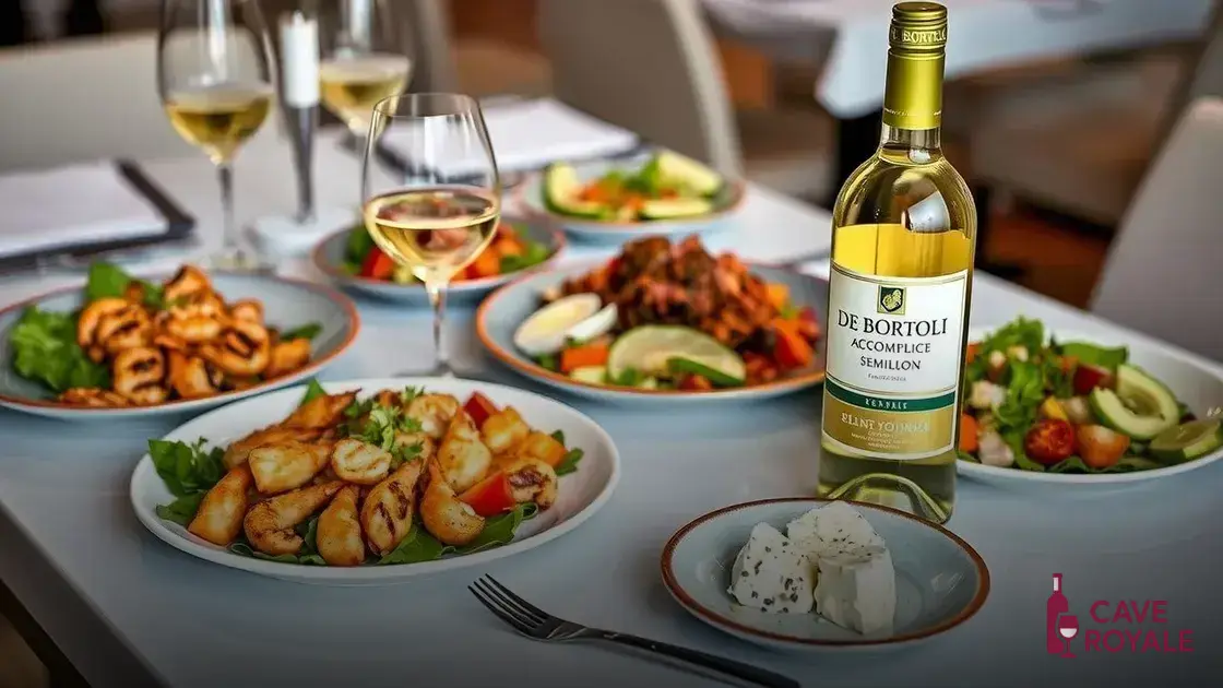 Harmonização perfeita com alimentos