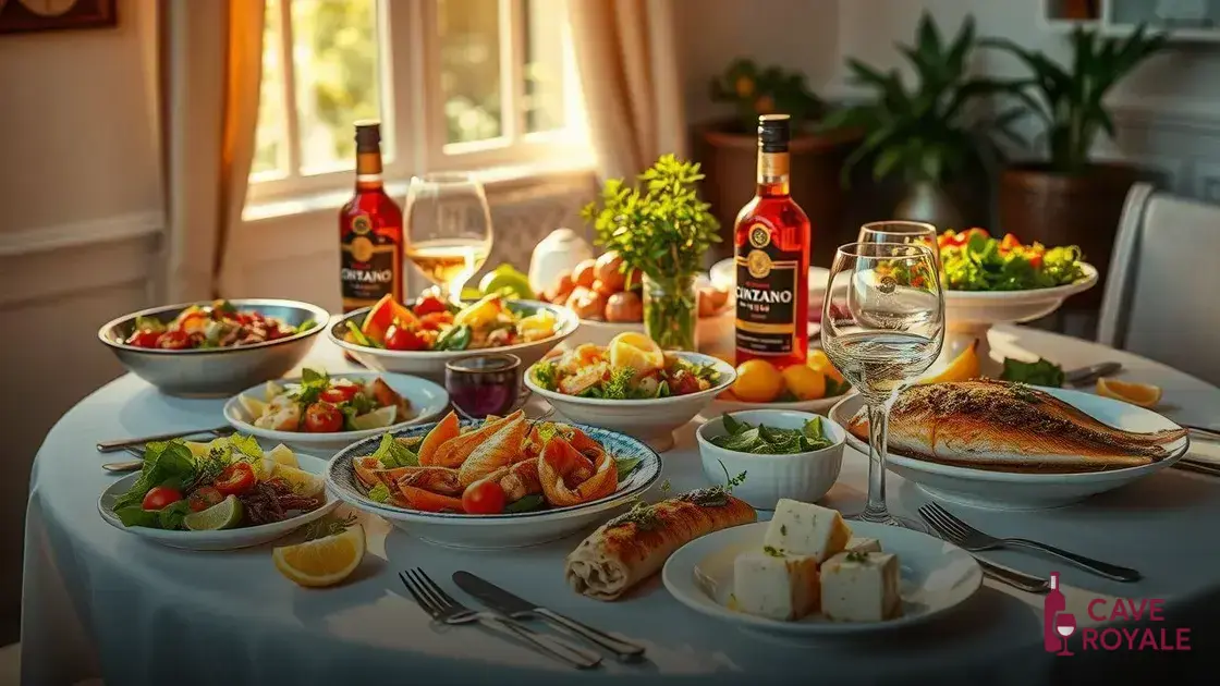 Harmonização perfeita com Cinzano Pro