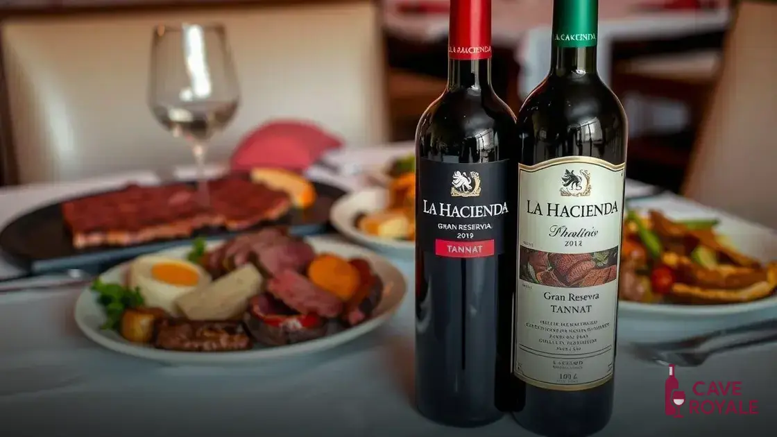 Harmonização perfeita com La Hacienda Gran Reserva Tannat