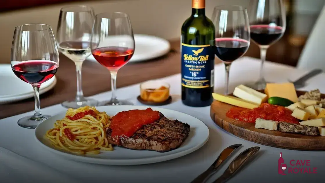 harmonizacao-perfeita-com-pratos-6 Vinho Tinto Australiano Yellow Tail Cabernet Sauvignon