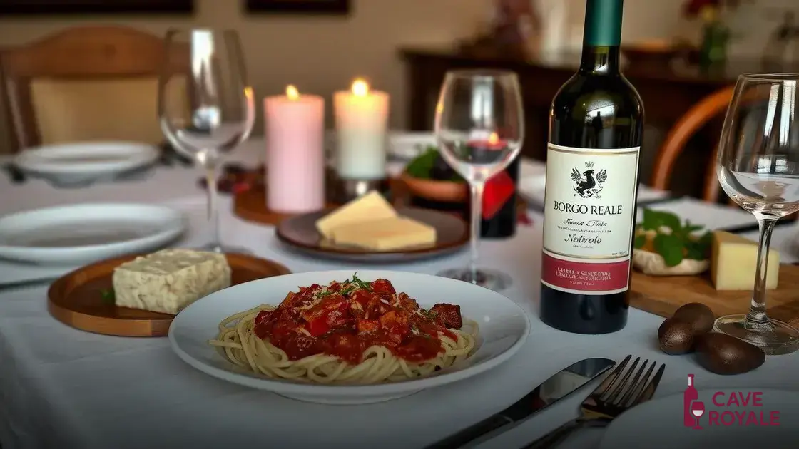 harmonizacao-perfeita-com-pratos-italianos Vinho Tinto Italiano Borgo Reale Nebbiolo Langhe D.O.C.