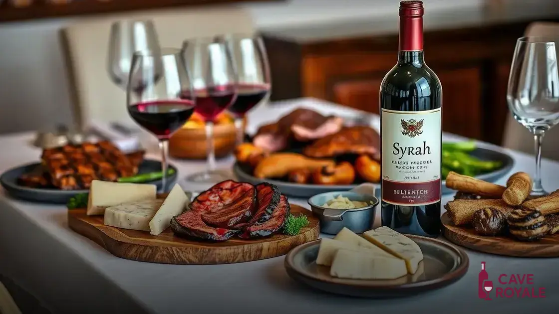 Harmonização perfeita com Syrah