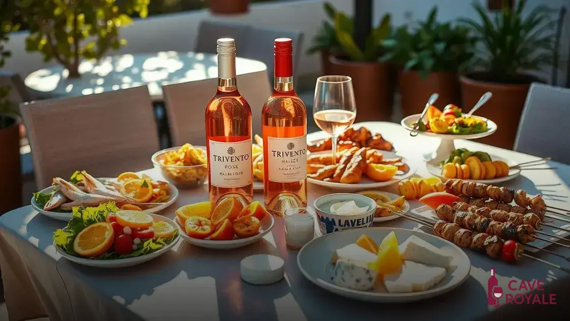 Harmonizações com Trivento Malbec
