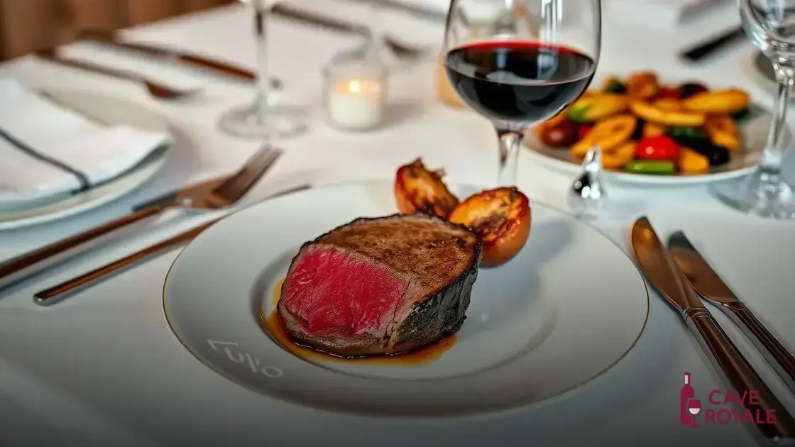 Harmonizações de vinho com filé mignon