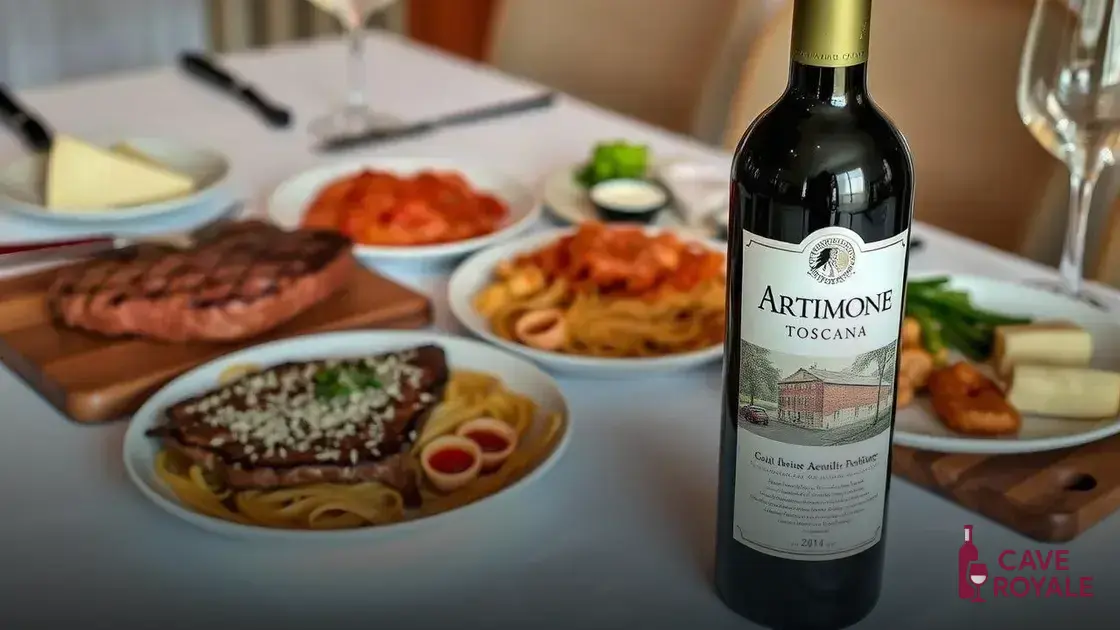Harmonizações ideais com o vinho Artimone