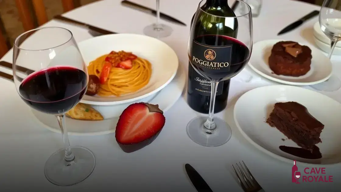 Harmonizações ideais com Poggiatico Sangiovese