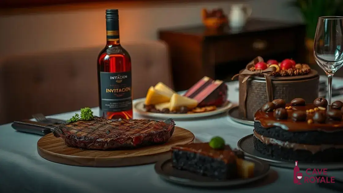 Harmonizações ideais para o Invitación Gran Reserva