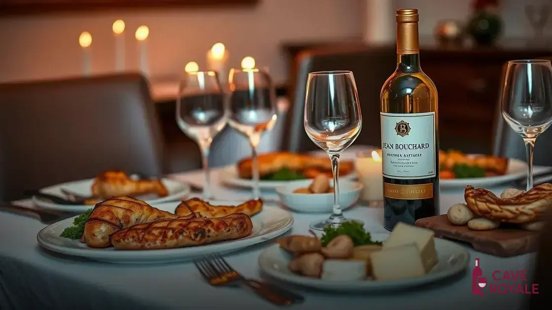 harmonizacoes-ideais-para-o-jean-bouchard Vinho Francês Jean Bouchard Coteaux Bourguignons A.O.C.