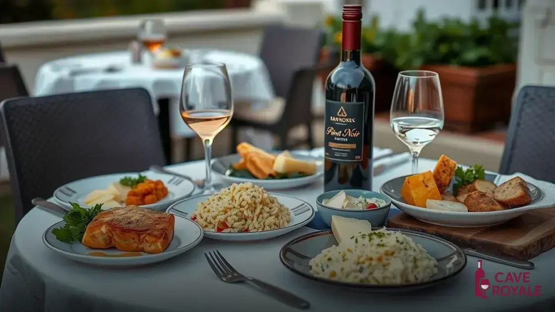 Harmonizações ideais para o pinot noir