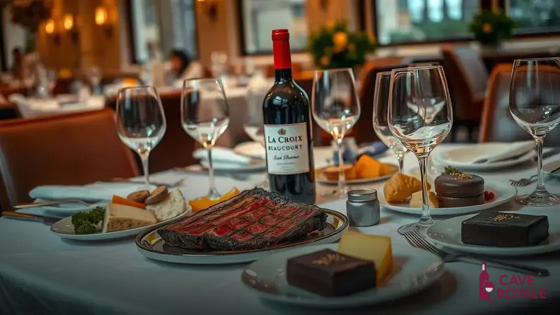 Harmonizações ideais para o vinho Bordeaux