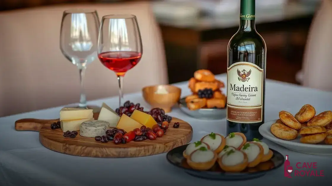 Harmonizações ideais para o vinho Madeira