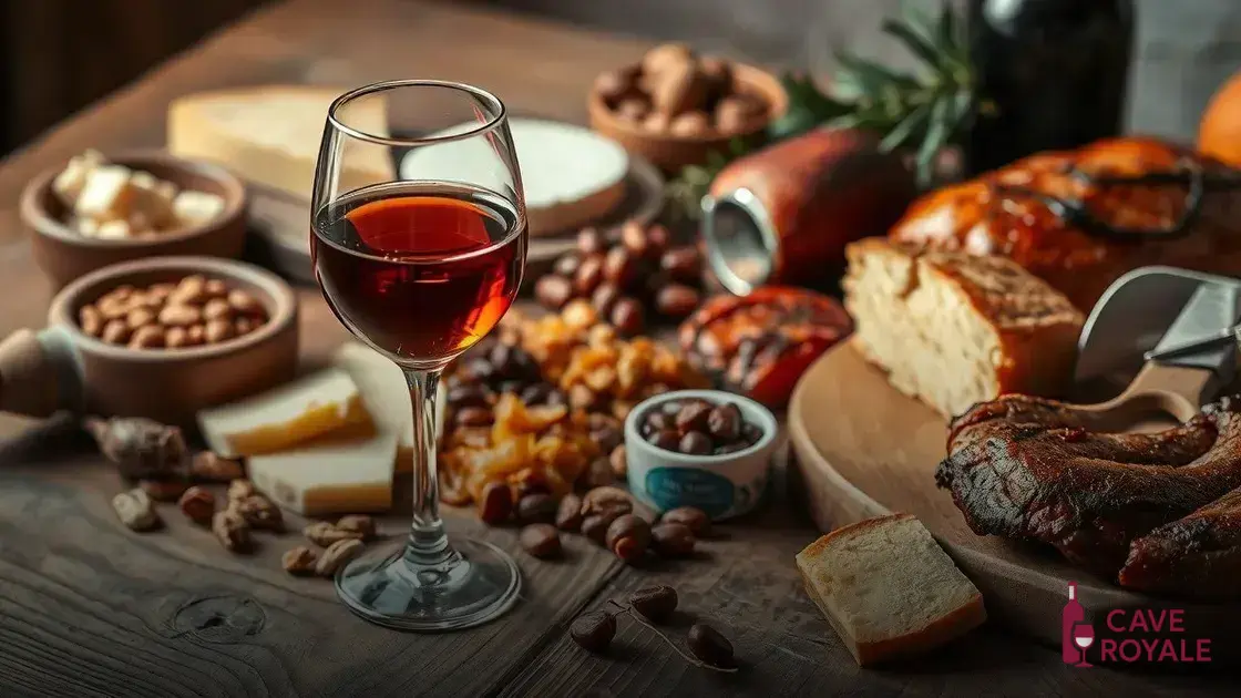 harmonizações ideais para o vinho tawny