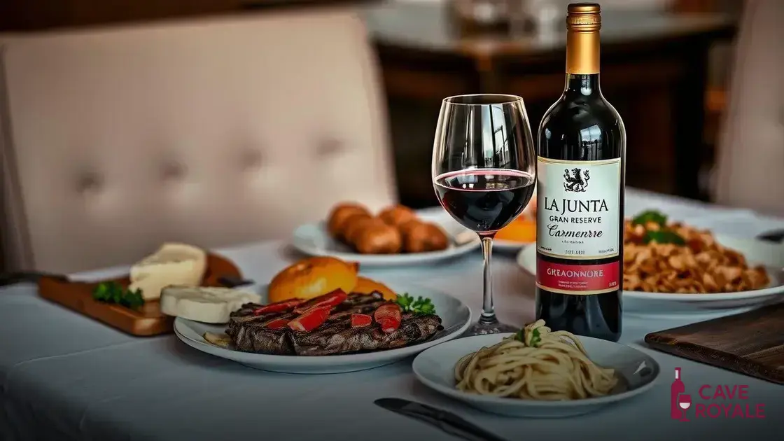 Harmonizações perfeitas com este vinho