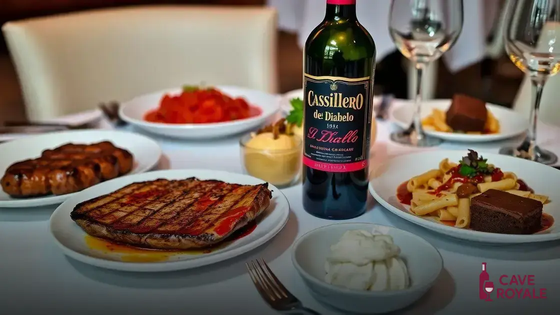 Harmonizações perfeitas com este vinho