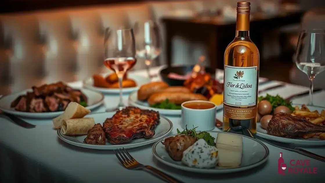 Harmonizações perfeitas com flor de lisboa