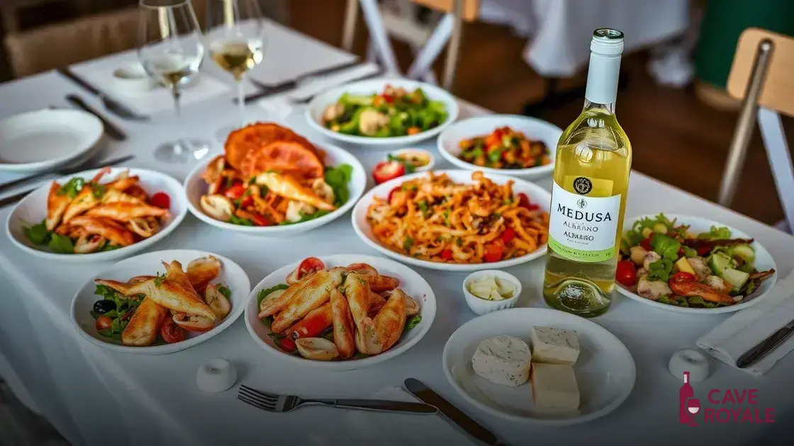 Harmonizações perfeitas com Medusa Albariño