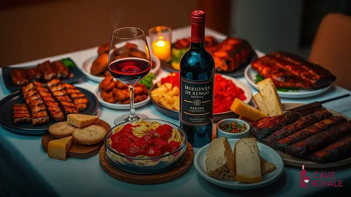 Harmonizações perfeitas com Misiones De Rengo